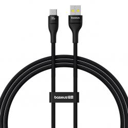 Baseus Flash 2 USB A to USB C fast charging cable 1 m 100 W Black