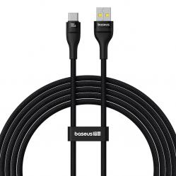 Baseus Flash 2 USB A to USB C fast charging cable 2 m 100 W Black