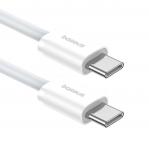 Baseus Superior USB C to USB C data cable 1 m 30 W White