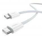 Baseus Superior USB C to USB C data cable 1 m 30 W White