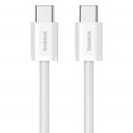 Baseus Superior USB C to USB C data cable 2 m 30 W White