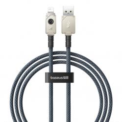 Baseus Unbreakable USB A to iP cable 1 m 5V-2.4A White