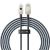 Baseus Unbreakable USB A to iP cable 2 m 5V-2.4A Black