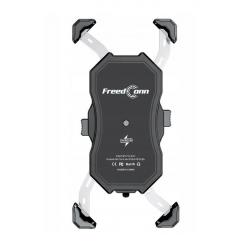 MOTORBIKE PHONE HOLDER FREEDCONN MC1W WITH INDUCTIVE CHARGER