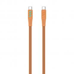 Havit CB6254 - USB Type C to USB Type C charging cable, 1 m (orange)
