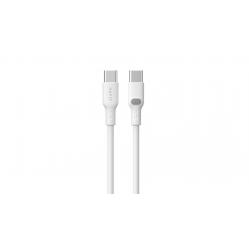 Havit CB6280 - USB Type C to USB Type C cable, 1 m (white)