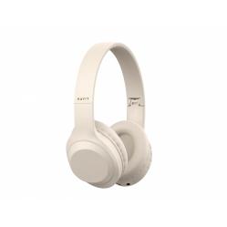 Havit H628BT - wireless on-ear headphones, beige