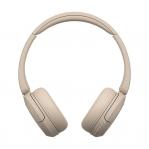 Sony WH-CH520 Headset Wireless Head-band Calls/Music USB Type-C Bluetooth Charging stand Cream