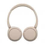 Sony WH-CH520 Headset Wireless Head-band Calls/Music USB Type-C Bluetooth Charging stand Cream