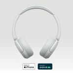 Sony WH-CH520 Headset Wireless Head-band Calls/Music USB Type-C Bluetooth White