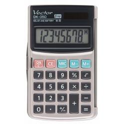 Vector DK-050 Pocket Calculator, Grey