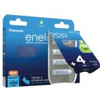 Rechargeable batteries PANASONIC ENELOOP AA 2000 mAh 4 szt + case (BK-3MCDE/4CP+CASE)