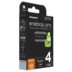 Rechargeable batteries PANASONIC ENELOOP PRO AAA 930 mAh 4 szt (BK-4HCDE/4CP)