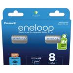 Rechargeable batteries PANASONIC ENELOOP AAA 800 mAh 8 szt (BK-4MCDE/8HH)