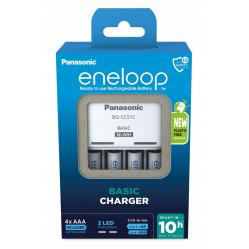 Battery charger PANASONIC Eneloop Basic BQ-CC51 + 4x AAA 800 mAh (K-KJ51MCD04E)