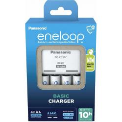 Battery charger PANASONIC Eneloop Basic BQ-CC51 + 4x AA 2000 mAh (K-KJ51MCD40E)