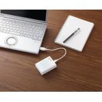 USB battery charger PANASONIC Eneloop Smartplus BQ-CC87 + 4x AA 2000 mAh (K-KJ87MCD40USB)
