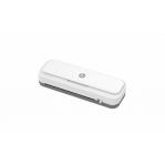 HP ONELAM 400 A4 laminator, Hot/Cold, integrated trimmer, corner rounder, speed 40 cm/min + 15 pouches: 3xA4, 4xA5, 4xA6, 4xB-CARD, white