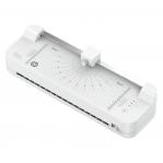 HP ONELAM COMBO A3 laminator, Warm, integrated trimmer, corner rounder, 40 cm/min speed + 15 pouches: 3xA4, 4xA5, 4xA6, 4xB-CARD, White