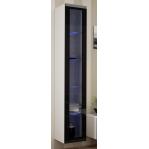Cama Glass-case VIGO '180' 180/40/30 white/black gloss