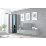 Cama Glass-case VIGO '180' 180/40/30 grey/grey gloss