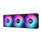 ASUS TUF Gaming LC III 360 ARGB LCD Processor All-in-one liquid cooler 12 cm Black 1 pc(s)