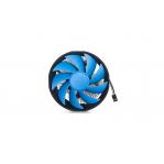 DeepCool Gamma Archer Processor Air cooler 12 cm Aluminium, Black, Blue 1 pc(s)