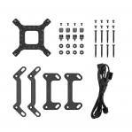 DeepCool LQ240 Processor Liquid cooling kit 12 cm Black 1 pc(s)