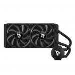 Savio NOX 240 mm Processor Liquid cooling kit 12 cm Black 1 pc(s)