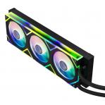 XPG LEVANTE II 360 - all-in-one water cooling, 12 cm (black)
