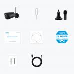 Reolink Argus Series B320-B - 3MP Outdoor Battery-Powered Security Camera with Person/Vehicle Detection, Two-Way Audio