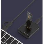 Gembird DD-U3M2 storage drive docking station USB 3.2 Gen 1 (3.1 Gen 1) Type-C Black