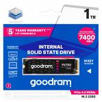 Goodram PX700 SSD SSDPR-PX700-01T-80 internal solid state drive M.2 1 TB PCI Express 4.0 NVMe 3D NAND