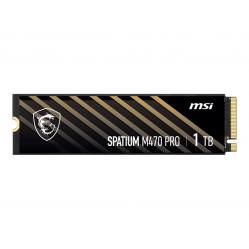 MSI Spatium M470 PRO PCIe 4.0 NVMe M.2 1TB PCI Express 4.0 3D NAND