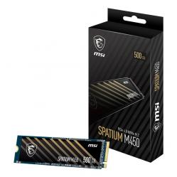 MSI Spatium M450 PCIe 4.0 NVMe M.2 500GB PCI Express 4.0 3D NAND