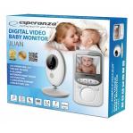 Esperanza EHM003 video baby monitor 50 m White