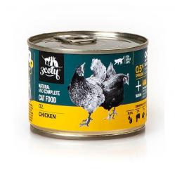 3COTY 02. Chicken with spirulina - wet cat food - 180g