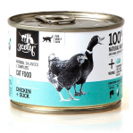 3COTY 12. Chicken with duck - wet cat food - 180g