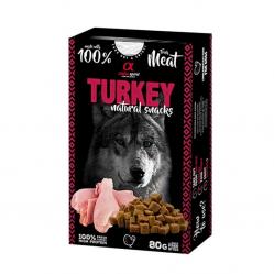 ALPHA SPIRIT Turkey natural snacks - treat for dogs - 80g