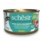 SCHESIR in jelly Tuna with sea bream - wet cat food - 85 g