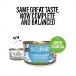 SCHESIR in jelly Tuna with sea bass - wet cat food - 85 g