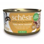 SCHESIR Tuna with chicken in jelly - wet cat food - 85g