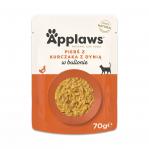 APPLAWS Chicken breast with pumpkin in broth - wet cat food - 70g