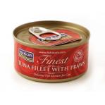 FISH4CATS Tuna fillet with prawn - wet cat food - 70g