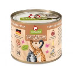 GRANATAPET DeliCATessen Turkey and pheasant - wet cat food - 200g
