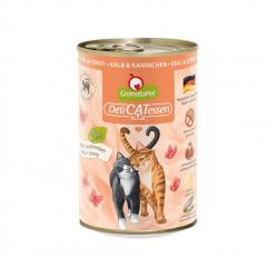 GRANATAPET DeliCATessen Veal and coney - wet cat food - 400g