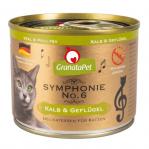 GRANATAPET Symphonie  No.6 Veal and poultry - wet cat food - 200g