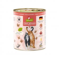 GRANATAPET DeliCATessen Turkey and shrimps - wet cat food - 800g