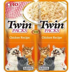 INABA Twin Packs Chicken - cat treats - 2 x 40g