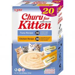 INABA Kitten Chicken and tuna - cat treats - 20x14g